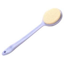 Healvian 2pcs Daily Use Handle Shower Brush Ergonomic Exfoliating Bath Scrubber for Body Cleaning Gentle Skin Easy to Dry for Bathroom Soft Texture Back Brush Light