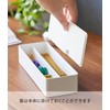 Yamazaki 1869 Incense Storage Case, White, Main Unit: W 7.9