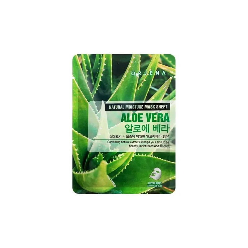 Mascarilla Facial Orjena De Aloe Vera 10 Piezas