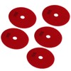 5Pcs 4in Diamond Wet Polishing Pads Soft Grinding Disc Kit
