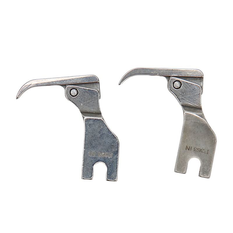 2pcs Flat Bed Sewing Machine Zipper Foot Professional Rust Prevention