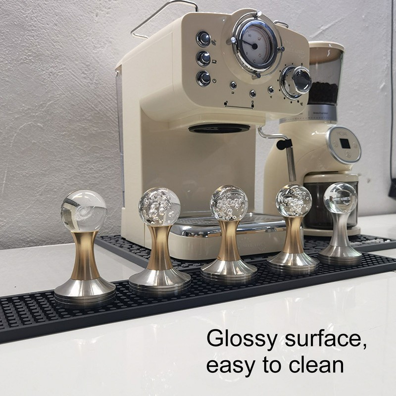 Coffee Tamper Food Grade Stainless Steel Crystal Ball Coffee Powder