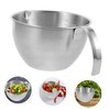 ABOOFAN Stainless Steel Bowl Container for Preparing Meals Mixing Bowl