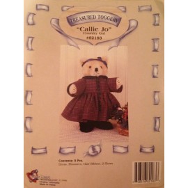 Tender Heart Treasures Treasured Toggery Country Gal "Callie Joe" bear or doll outfit for 12"