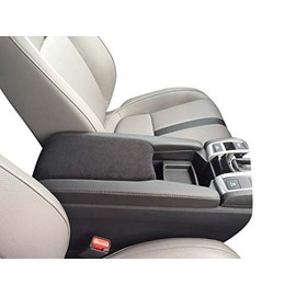 Auto Console Covers- Fits The Honda Insight 2019-2022 Center Console Armrest Cover Fleece Fabric.(Black)