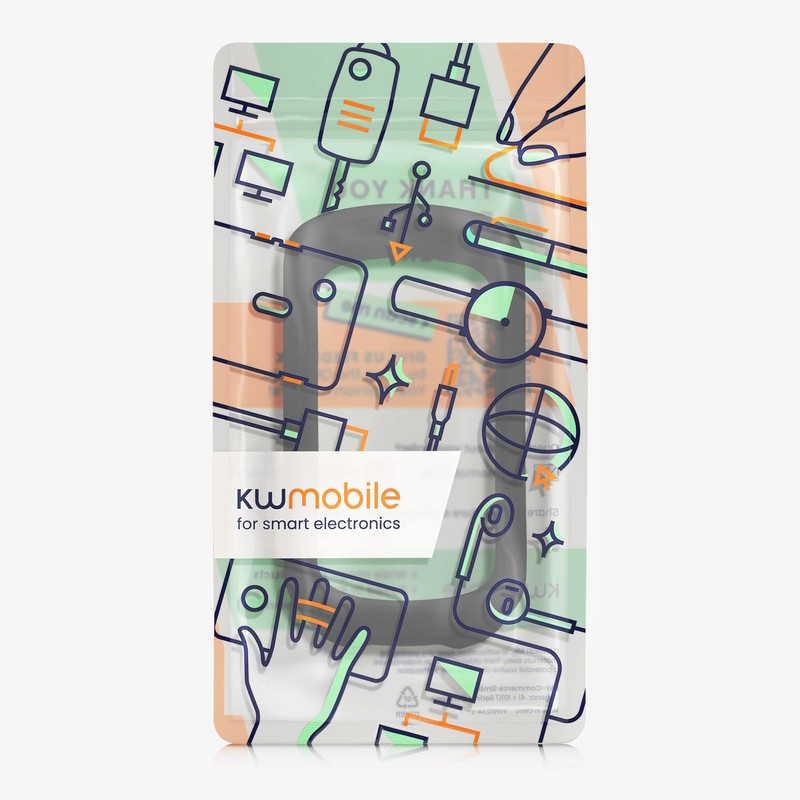kwmobile Hülle kompatibel mit Garmin Edge Explore 2 - Silikon