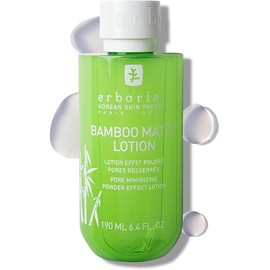 Erborian - Bamboo Pore Minimizing Lotion - Mattifying and Hydrating Bamboo Waterlock Complex - Reduce Excess Sebum - Korean Skincare Cleansing Toner for Normal to Oily Prone Skin - 6.4 Oz