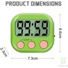 Digital Kitchen Timer with Large LCD and Magnetic Stopwatch. Portable