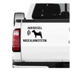 siviwonder Jack Russell Noise Alarm System Car Sticker Dog Foil