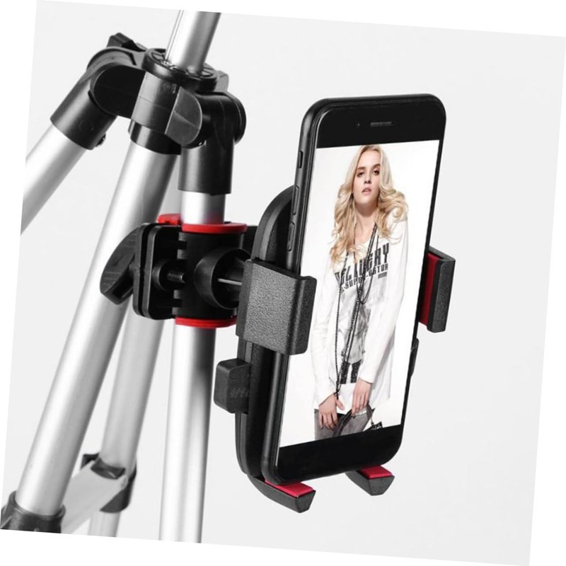 jojofuny Dimmable Tripod Stand Phone Holder for Live Streaming Video
