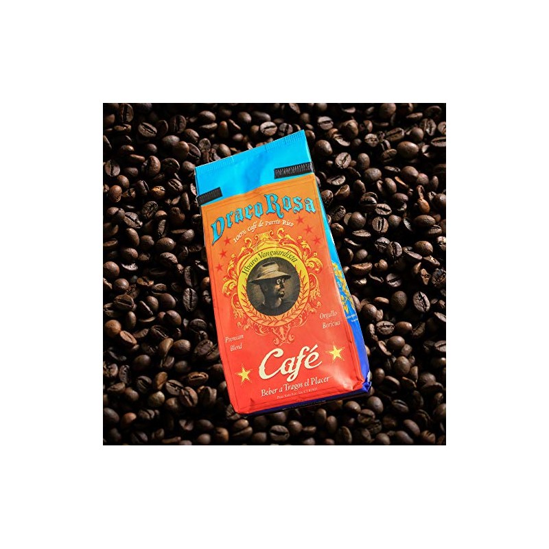Draco Rosa Premium Ground Coffee from Puerto Rico - 8oz