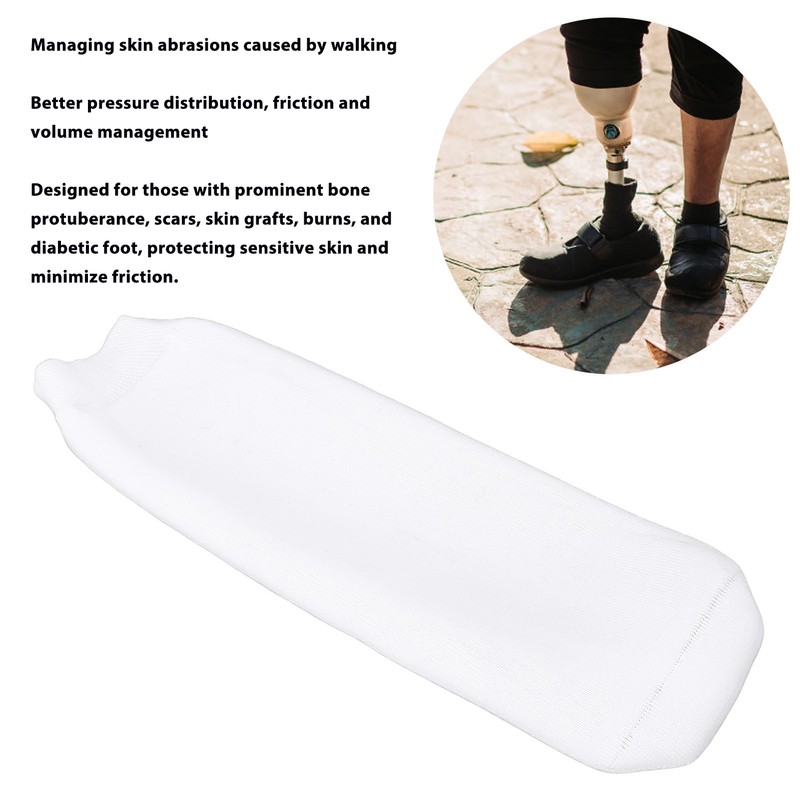 Prosthetic Stump Shrinker Below Knee High Elasticity Cotton Silicone Prosthetic