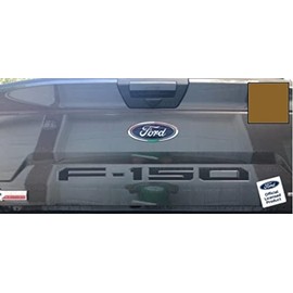 Decal Mods Tailgate Insert Decals Letters Inlays Indent Stickers (Thin) for Ford F150 (2018-2020) (Bronze Metallic) - CBRNZ