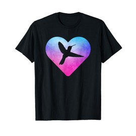 Women or Girls Hummingbird Bird T-Shirt
