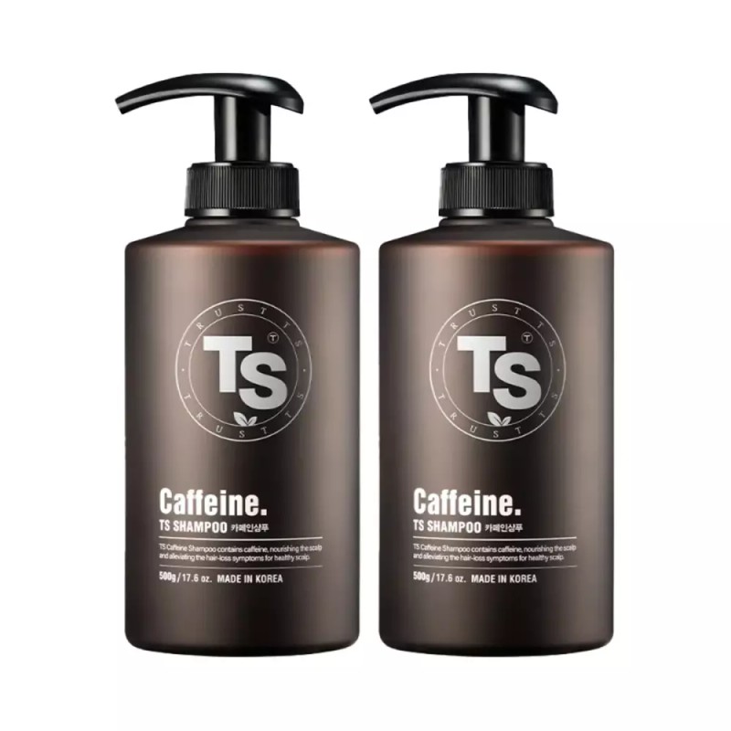 TS 카페인 샴푸 500g 2개 TS Caffeine Shampoo 500g 2
