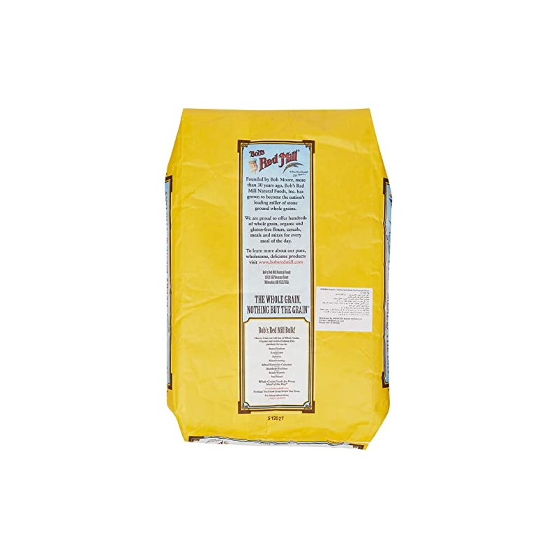 Bob's Red Mill Organic Unbleached White All-Purpose Flour, 25 Pound