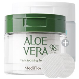 Slightly acidic Houttuynia cordata toner pad & Centella peeling pad, large capacity 60 sheets moisturizing soothing pad - 14. Fresh soothing pad + hyaluronic pad / 약산성 어성초 토너패드&센텔라 필링패드대용량 60매보습진정패드 - 14.프레시 수딩 패드+히알루로닉 패드