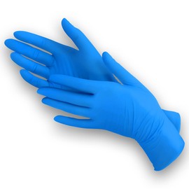 Nitrile Disposable Gloves | Food Prep Kitchen Cooking and Cleaning Gloves Disposable Latex Free, and Powder Free Size Small, Pack of 100