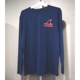 Margaritaville New - Margaritaville Men’s L Blue Longsleeve Shirt UPF +50 Moisture Wicking