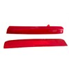 XFANLA Rear bumper Reflector For Acura MDX 2010-2013 Red Light