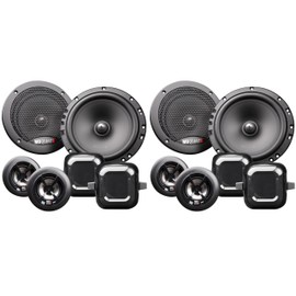 MB Quart 2-Pairs Discus DS2-216 6.5 Inch Component Speakers