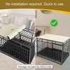Petmystify Dog Crate Topper with Magnets for 42 Inch Crate