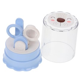 KOMBIUDA 1set Nail Care Kit Boy Girl Nail Clipper Set Ergonomic for Newborns Includes Storage Box Grooming Tools