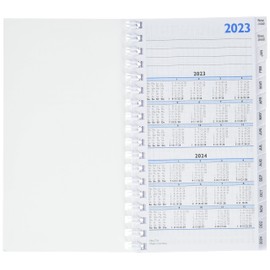 Brunnen Weekly Replacement Calendar Model 756 2023, Sheet Size 8.7 x 15.3 cm, White, 1075601003