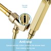 OFFO Shower Head Holder with Solid Metal Ball for Handheld