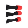 3pcs Durable Head Golf Cover Headcover Clubs Cover Protector for