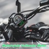 2 Pieces DC 4 to 28V Car Digital Voltmeter 12V