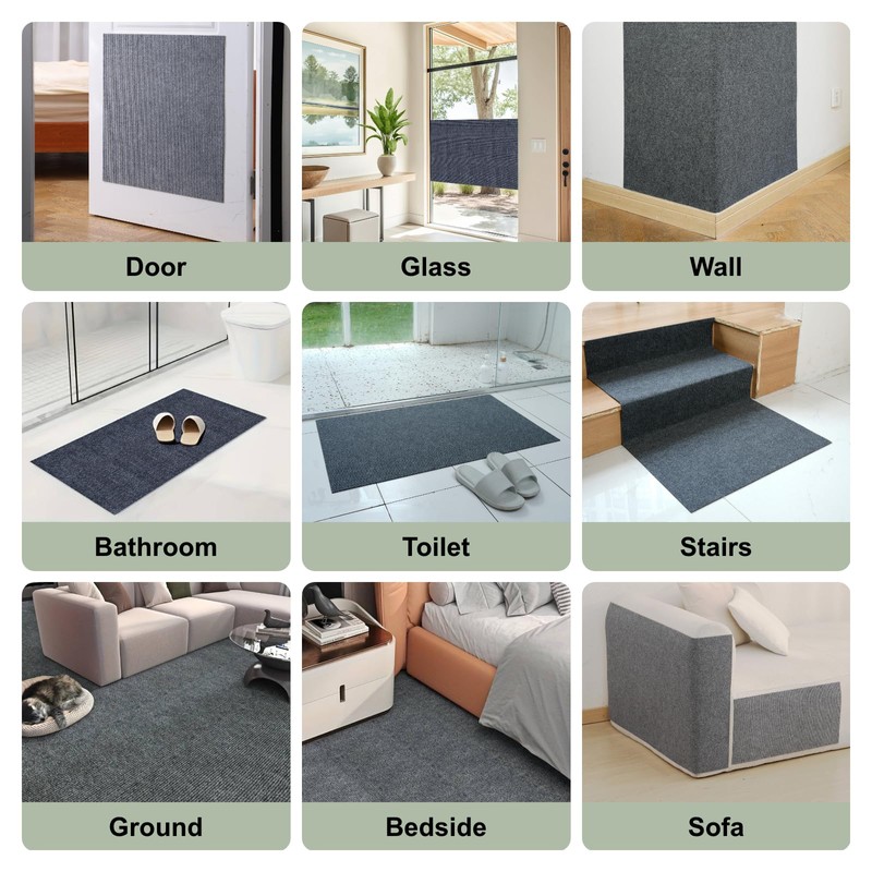 Cat Scratch Couch Furniture Protector, Adhesive Cat Scratch Pad Deterrent