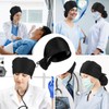 ElevateTech Working Cap with Button Adjustable Scrub Cap Sweatband Nurse