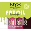 NYX Professional Makeup Fat Oil Lip Drip Pack of 4