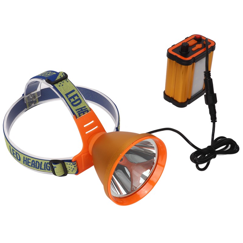 Mining Headlamp Strong Light Rechargeable LED Safety Mining Headlight with