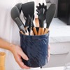 KOOV Kitchen Utensil Holder, Large Ceramic Utensil Crock, Deep and