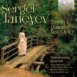 Taneyev:String Quartets Nos.1&4