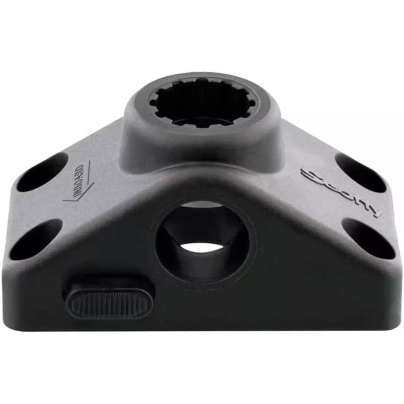 Scotty #241L-BK Locking Side Deck Mounting Bracket