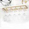 FOMANSH Wine Glass Rack - Under Cabinet Stemware Wine Glass