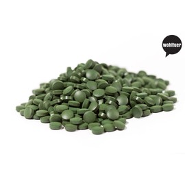 Wohltuer Bio-Spirulina 500g + 1.250 Presslinge + Im Vorratsbeutel + A Qualität (DE-ÖKO-006) + Laborkontroliert in Deutschland