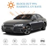 Generic Car Windshield Sunshade, Foldable Sun Visor, Religious Christian Faith