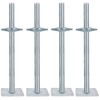 Yeipowr 20" Adjustable Scaffold Leveling Jack Feet - 1.5" OD