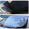 JOZMMZEOOA Auto Sonnenschutz Frontscheibe,65x125CM Frontscheibenabdeckung Auto Windschutzscheibe Frontscheibe Hitzeschutz UV-Schutz
