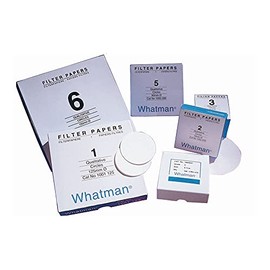 GE Bio-Sciences 1001-085 Filter Paper, Grade 1, Circle, Cellulose, 85 mm Diameter (Pack of 100)