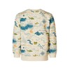 Noppies Boys' Hirson Long Sleeve All-Over Print Pullover, Fog -