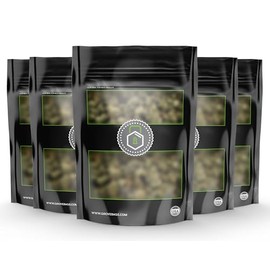 Terploc Grove Bags - Various Sizes - Bags with Integrated Moisture Control (58-62%) - Optimum Protection for Herbs (100 g, Pack of 5)