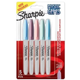 Sharpie Mystic Gems Markers pack of 5