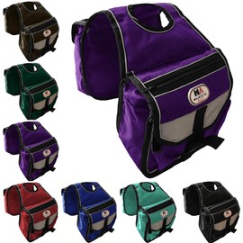 Majestic Ally Horn Bag, Nylon Insulated Padded Reflective Pockets,Two Water Bottle, Camera/Cell Phone Pocket, Horn Bag (Purple)