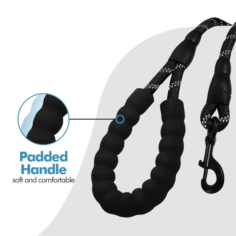 Edipets, Dog Leash Strong Dog Leash with Padded Handle for