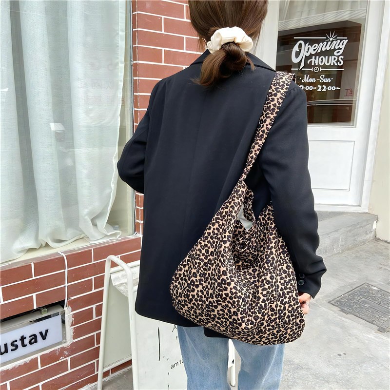 Eclairage Women's Tote Bag, Leopard, Casual, Shopping, Work, School, A4